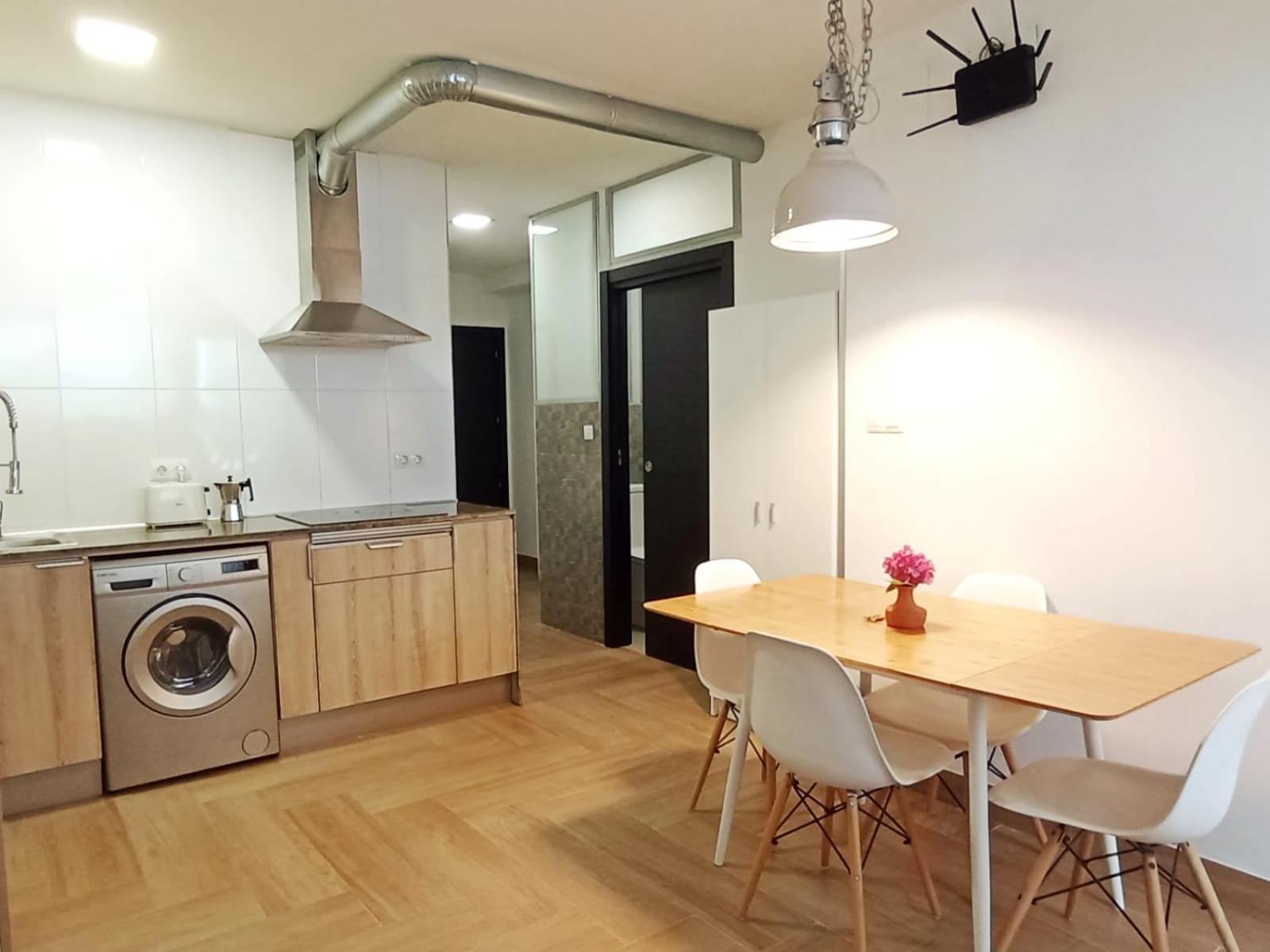 Apartamento Full Equip. Bilbao Bagian luar foto